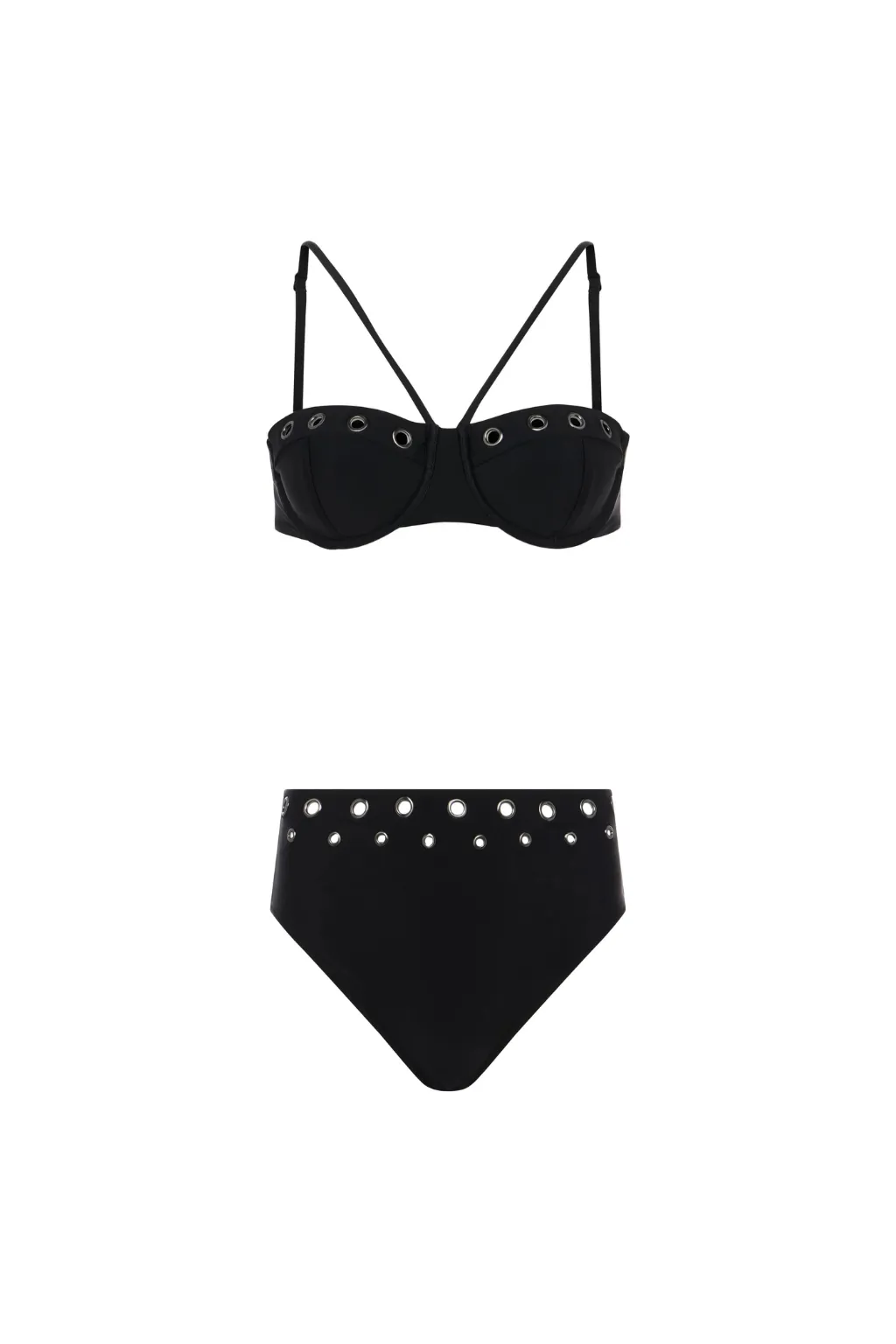 Alexandria/Vanessa Grommet Detail Bikini Set