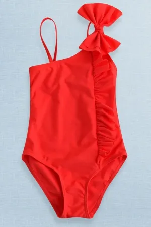 Aloha Red One Piece Swimsuit