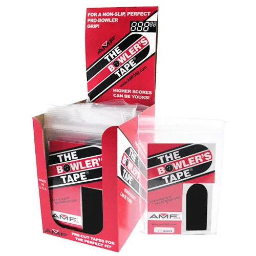 AMF The Bowler's Tape <br>Smooth Insert Tape <br>Black