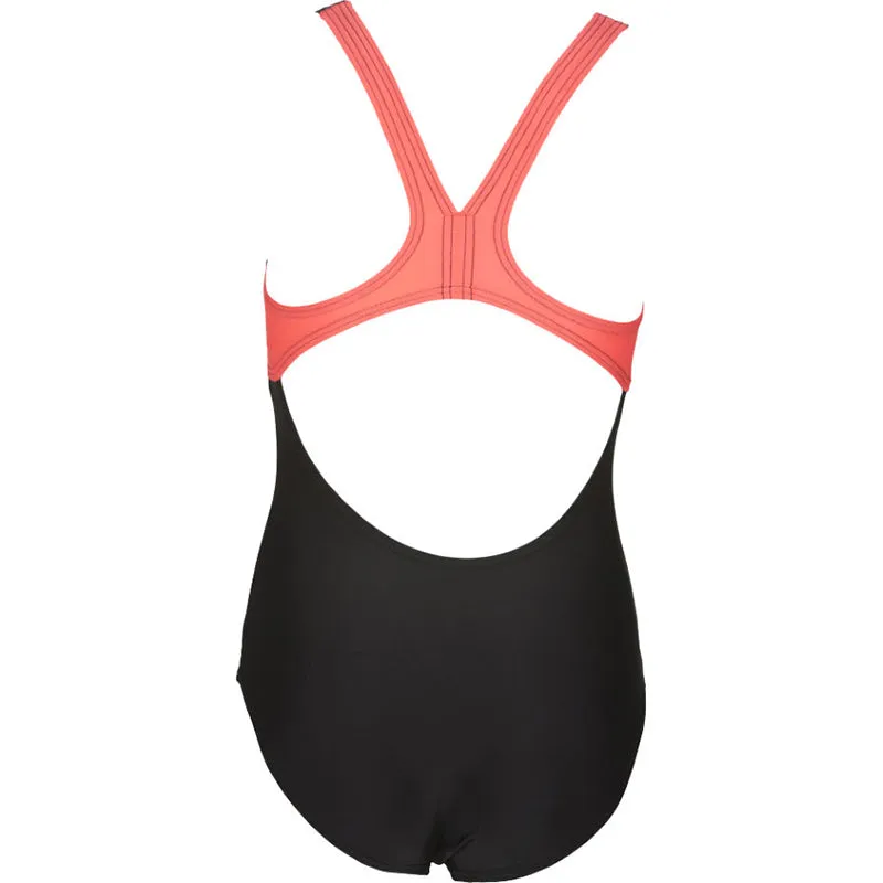 Arena - Roy Pro Back Girls Swimsuit - Black/Pink