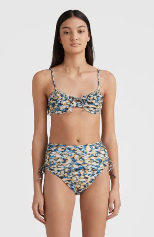 Avalon - Nova Bralette Bikini Set | Blue Minimal Camo