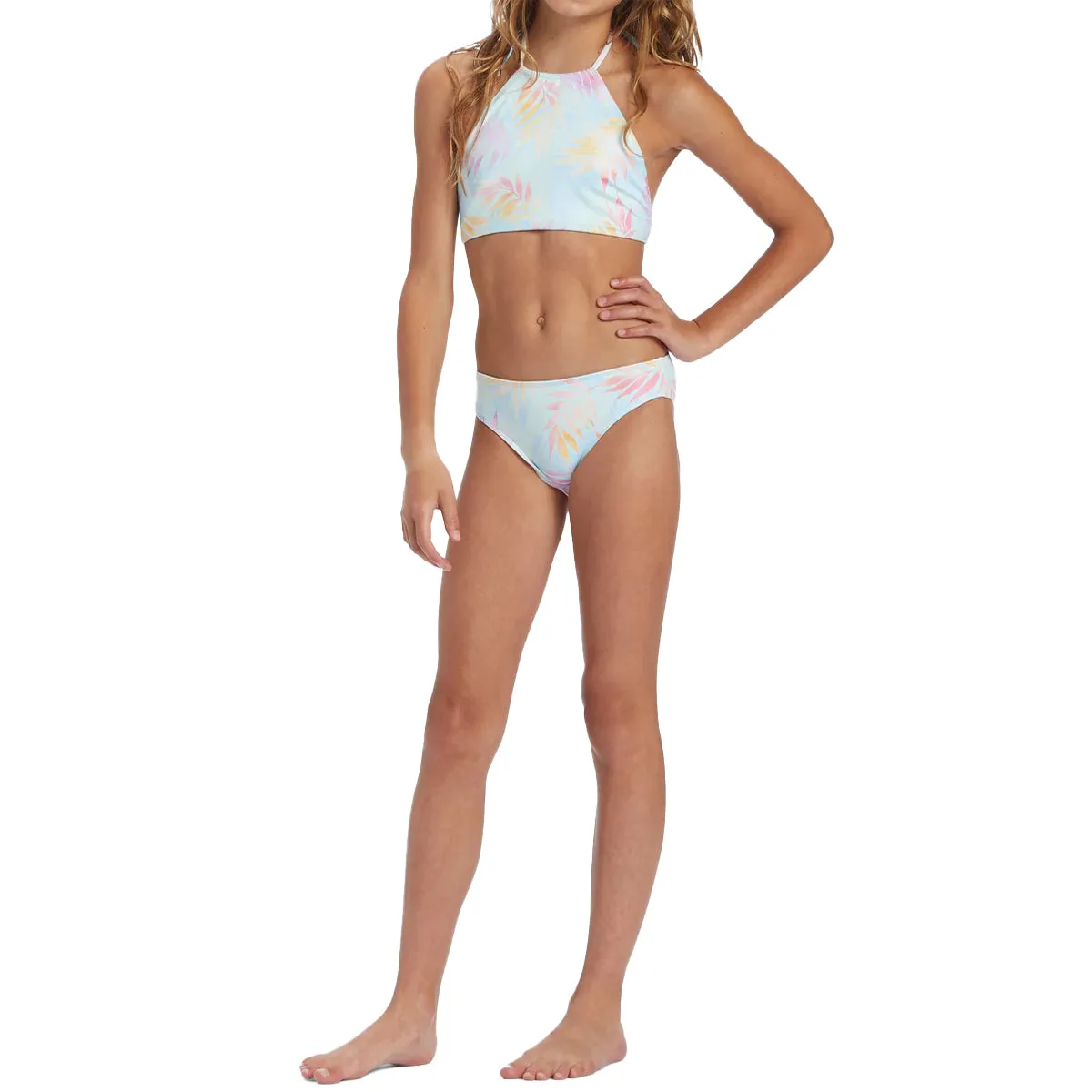 Billabong Youth Sweet Tropic High Neck Bikini Swimsuit Set