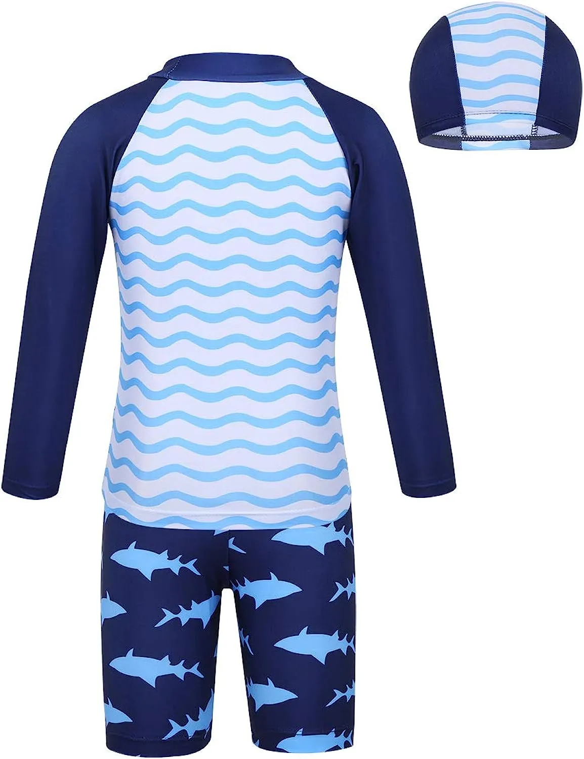 Blue Shark Swimwear Set