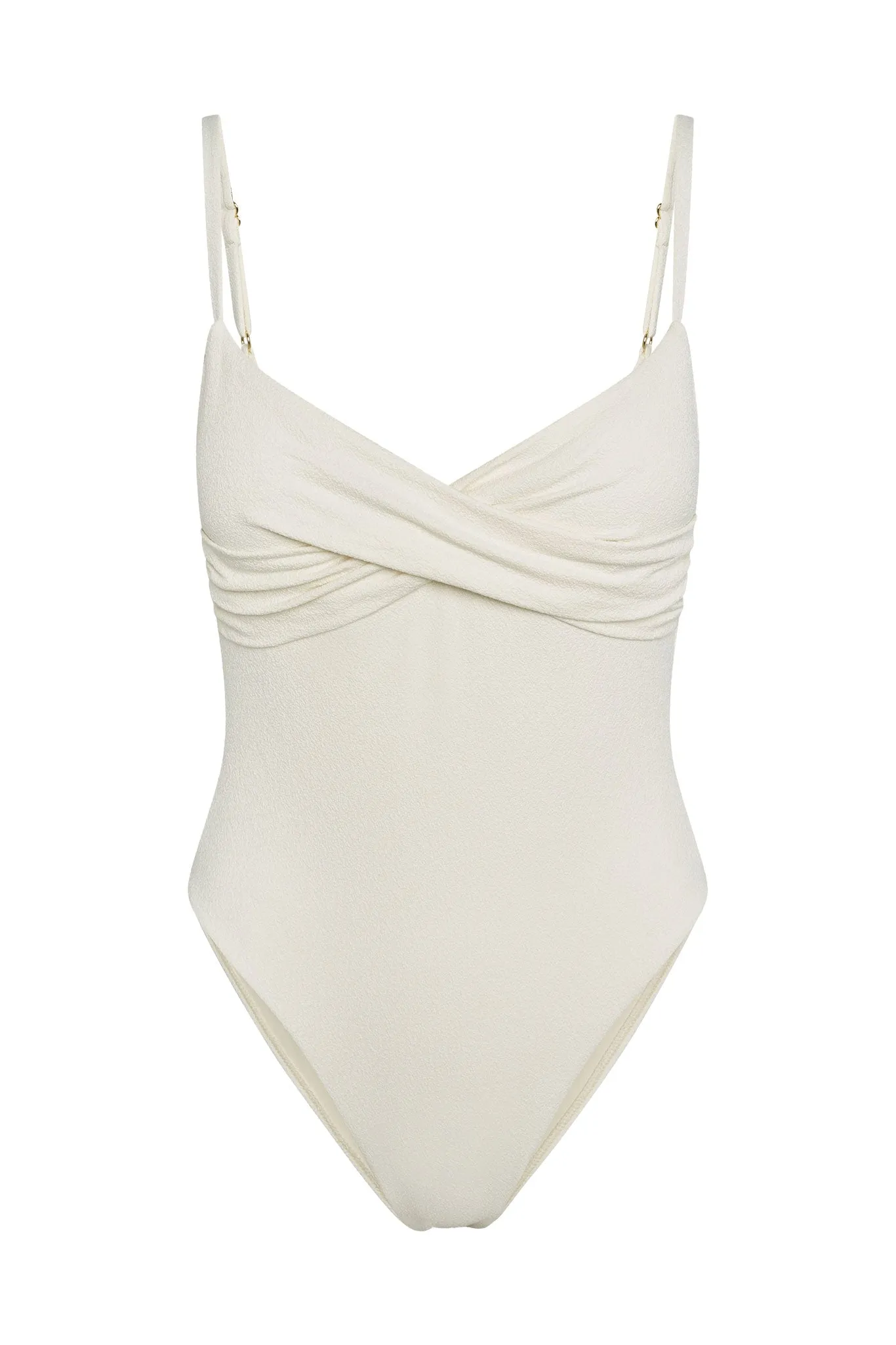 Bordeaux One Piece - Ivory Boucle