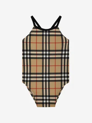 Burberry Baby Girls Swimsuit