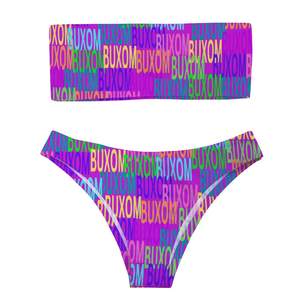 Buxom Women's Bandeau Bikini Set