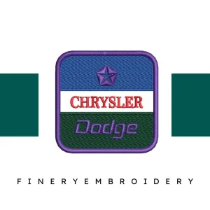 Chrysler Dodge - Embroidery Design