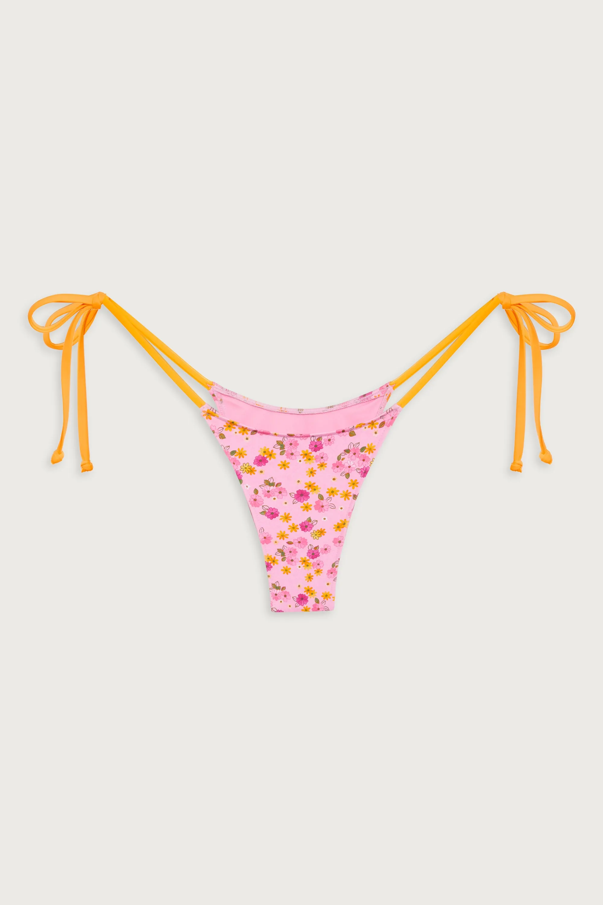 Divine Floral Skimpy Bikini Bottom - Queen's Bath