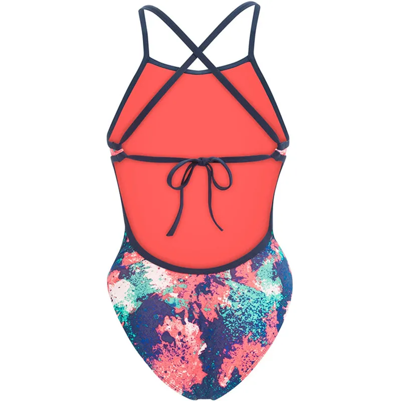 Dolfin - Bellas Spaced Out Tie Back One Piece Swimsuit