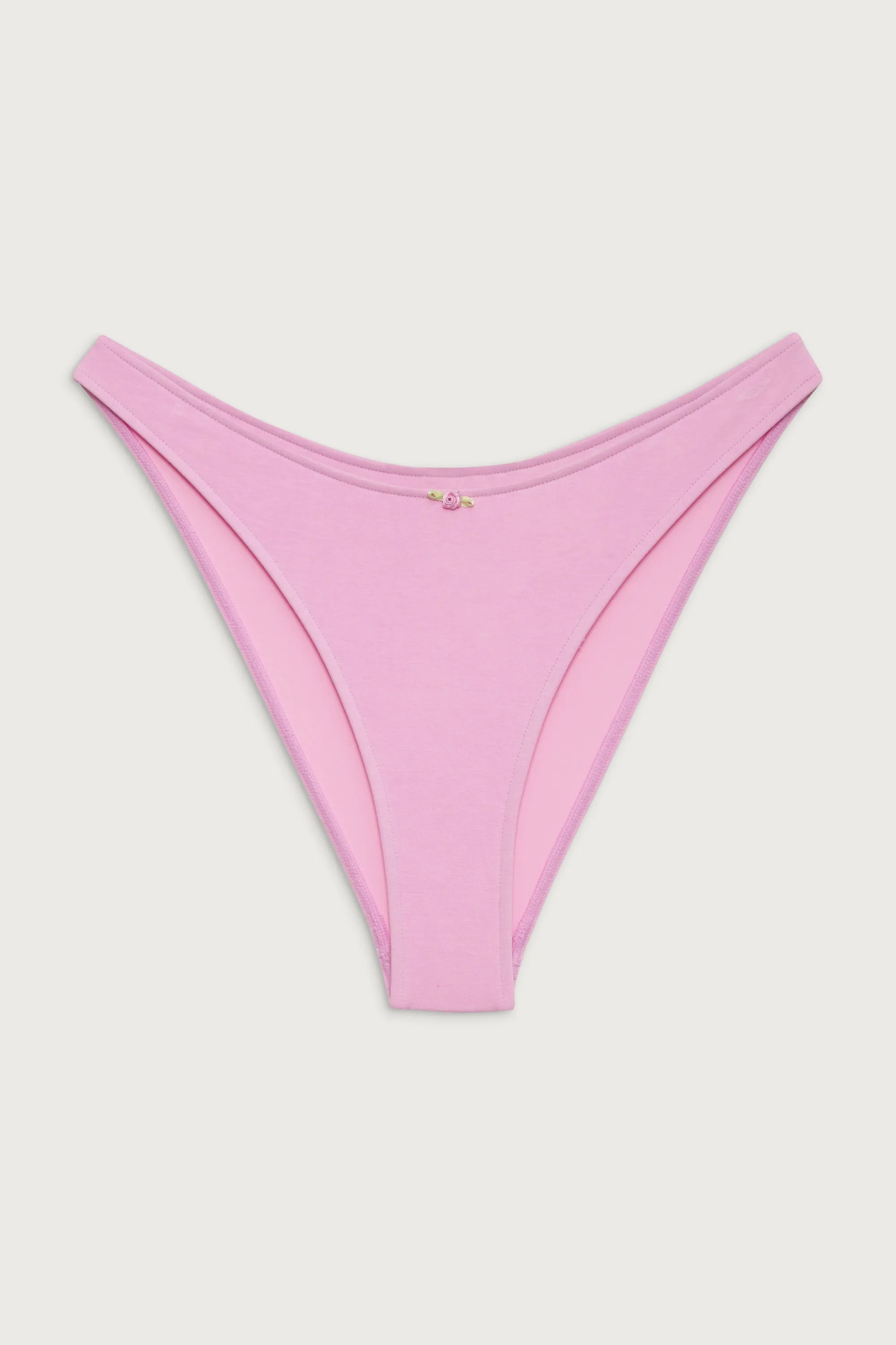 Dove Classic Bikini Bottom - French Rose