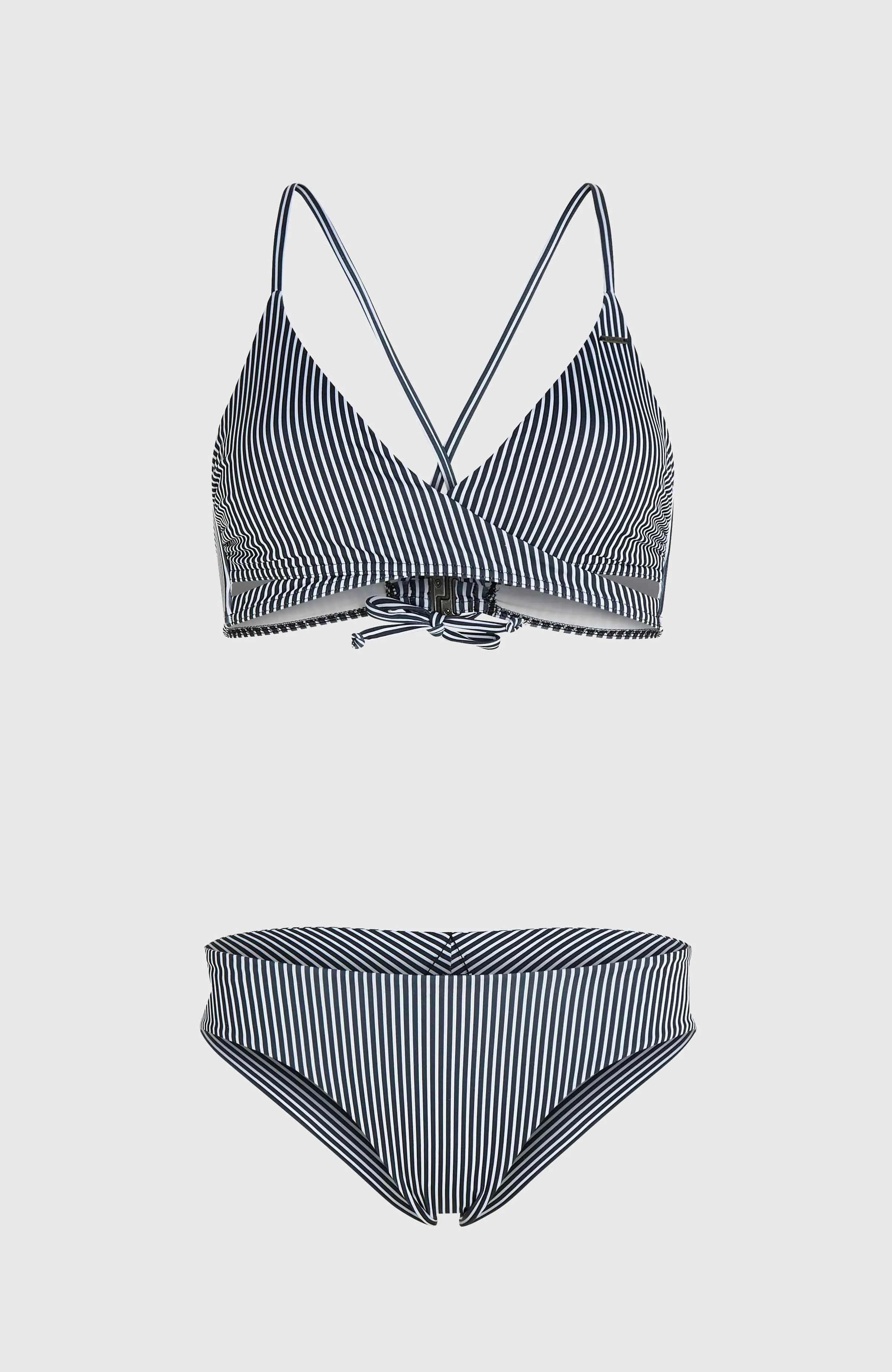 Essentials Baay Maoi Bikini Set | Black Simple Stripe