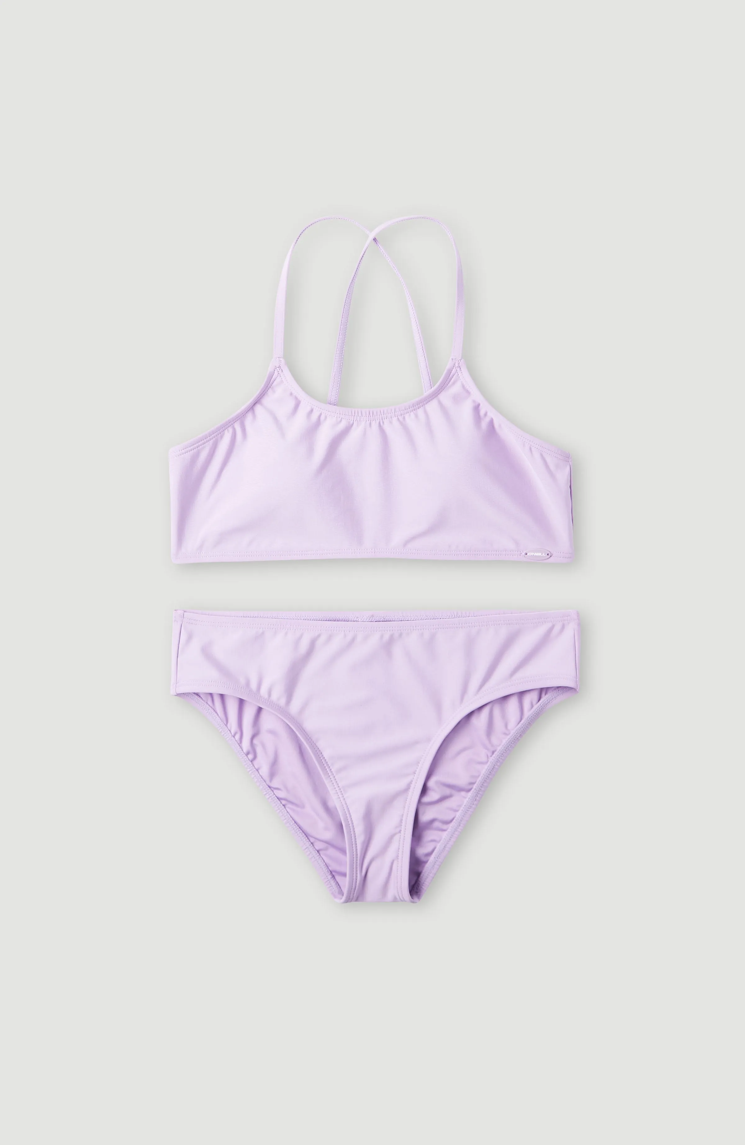 Essentials Bralette Bikini Set | Purple Rose