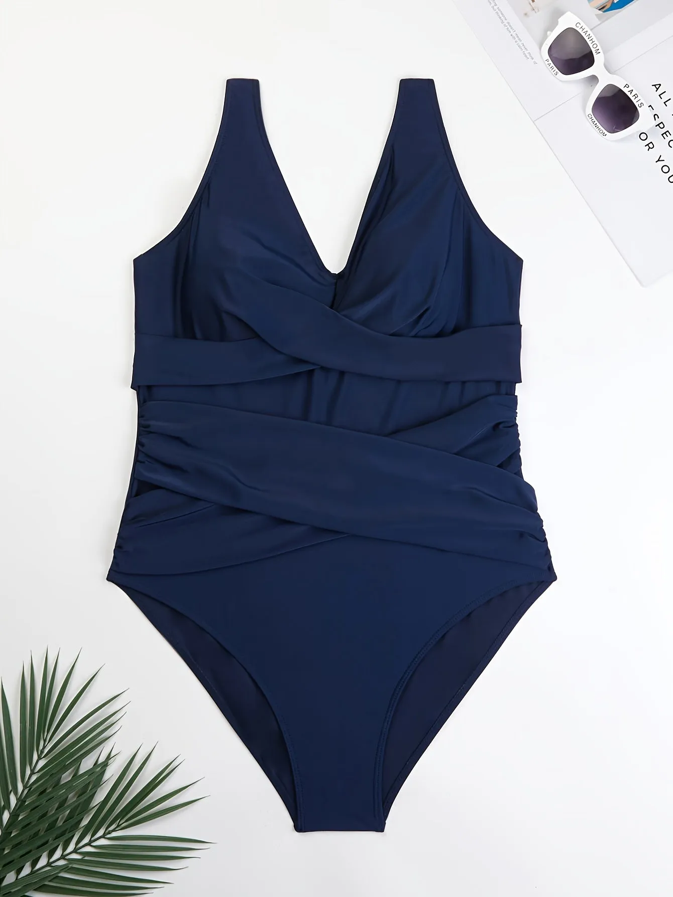 Flattering Plus Size Womens Swimsuit with Tummy Control