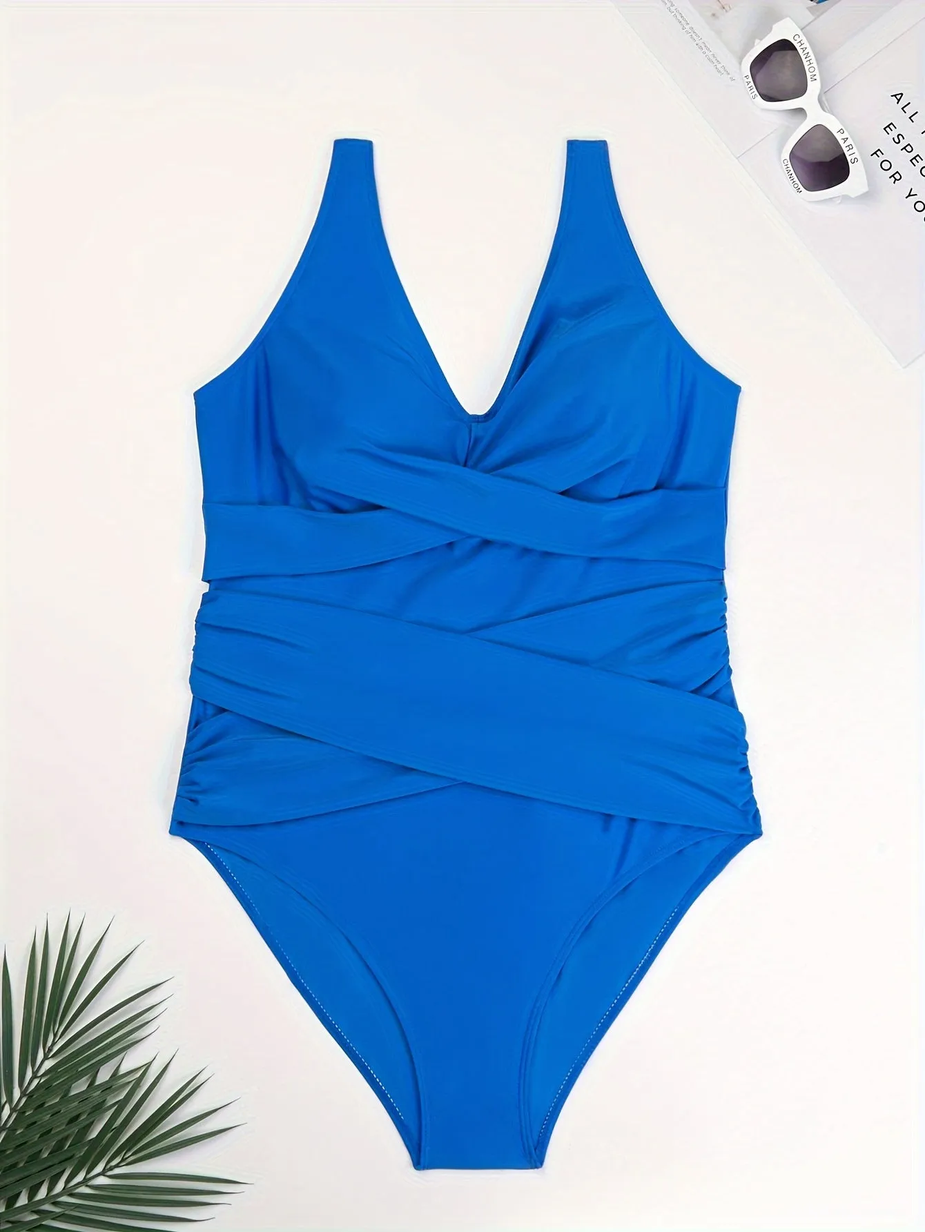 Flattering Plus Size Womens Swimsuit with Tummy Control