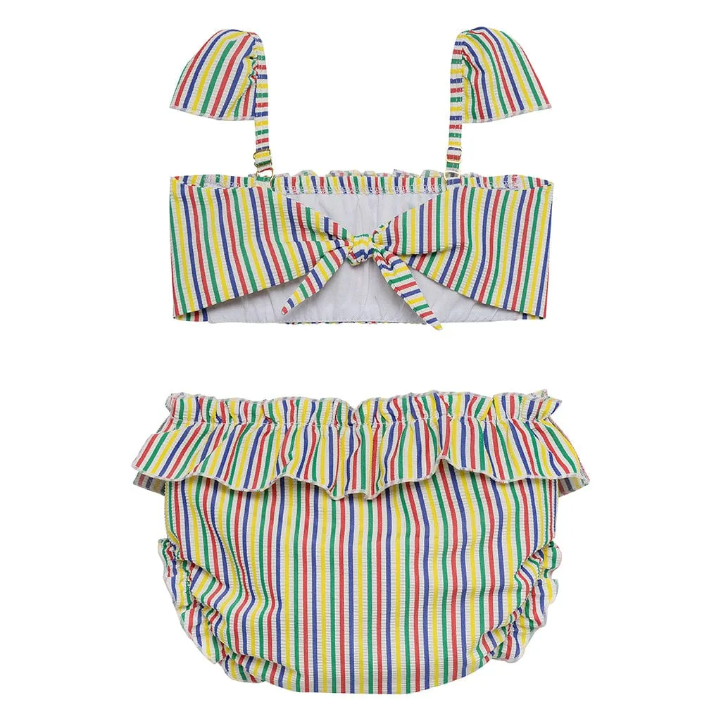 Fun Stripe Mini Cabana Bikini Set