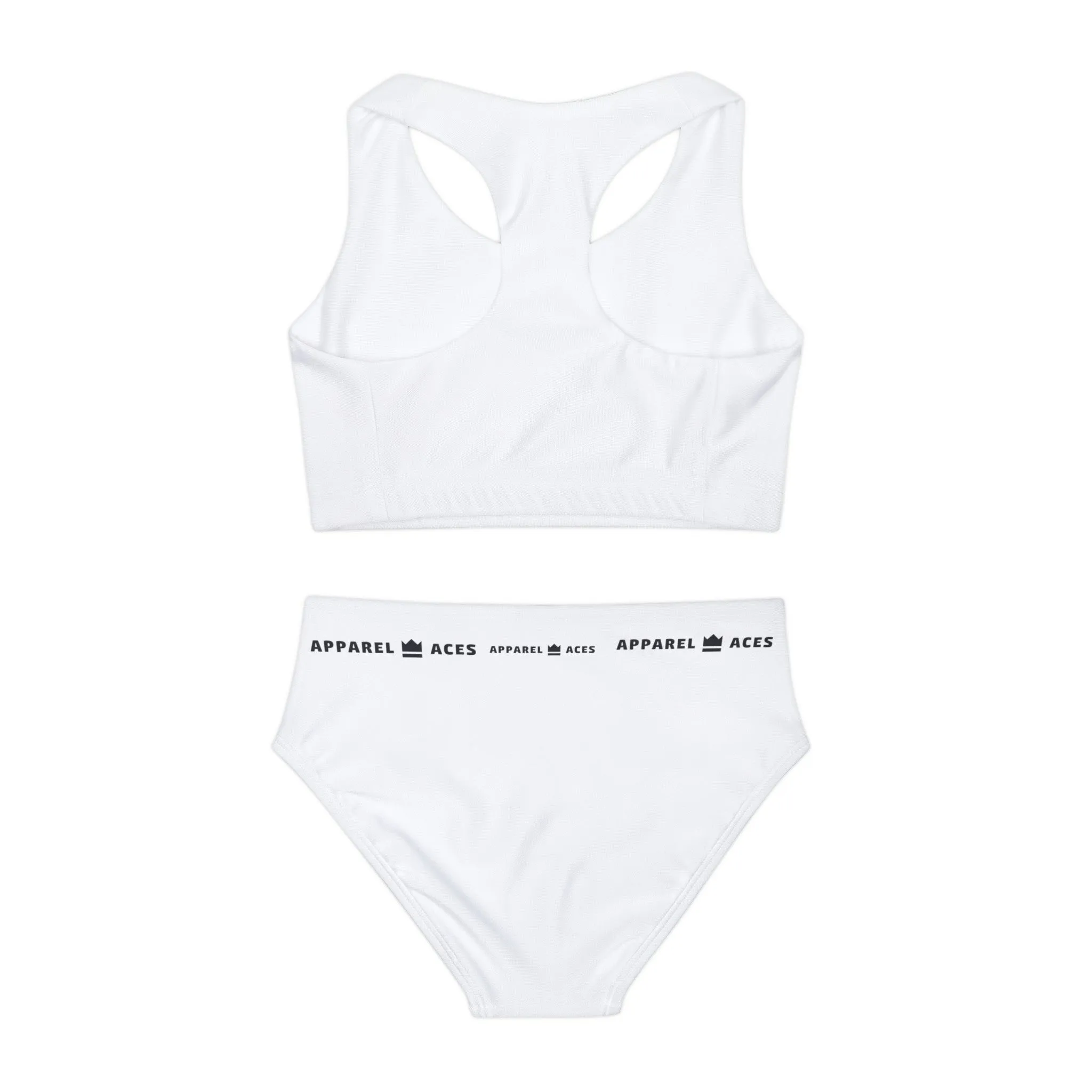 Girls Two Piece Swimsuit (AOP)