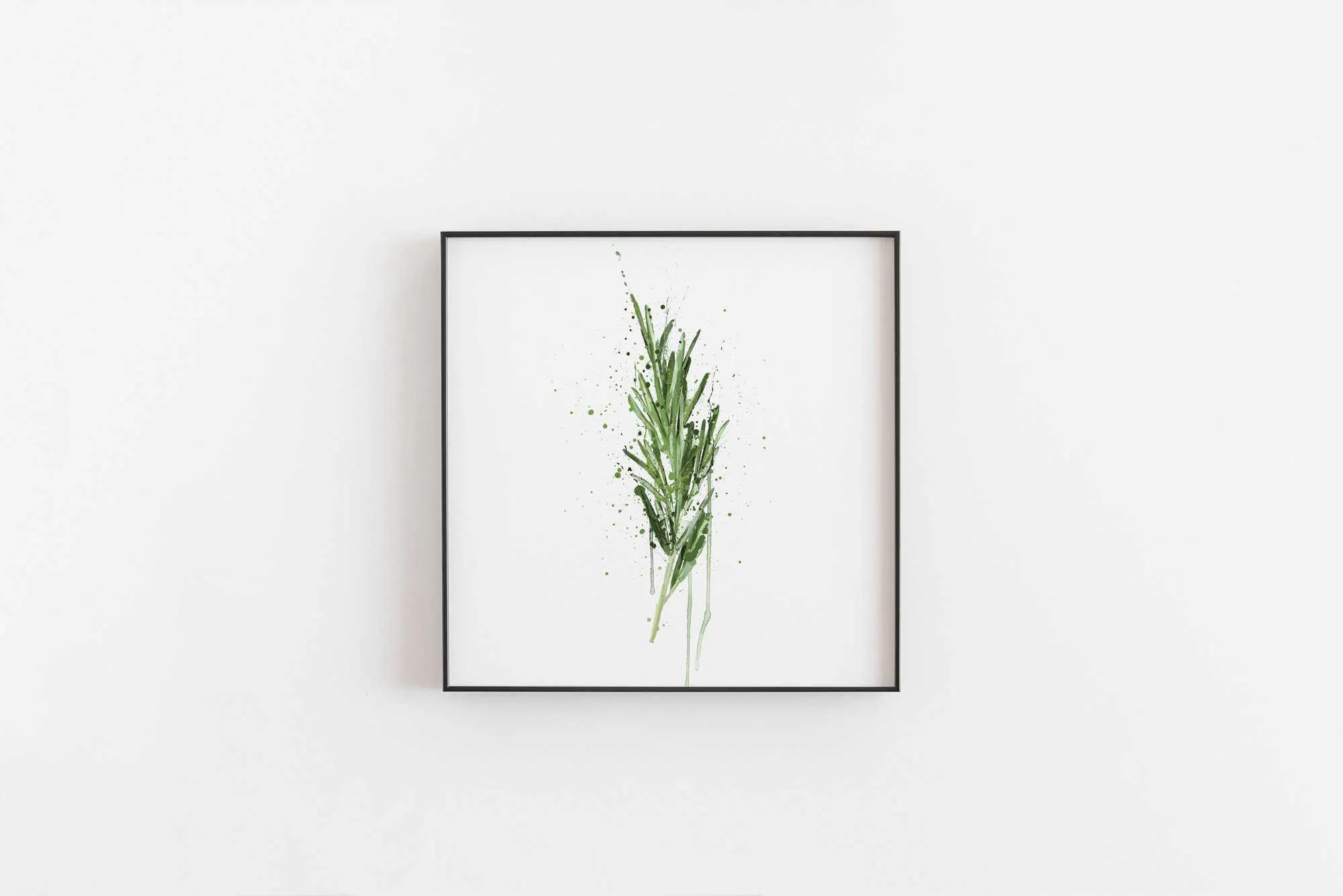 Herb Wall Art Print 'Rosemary'