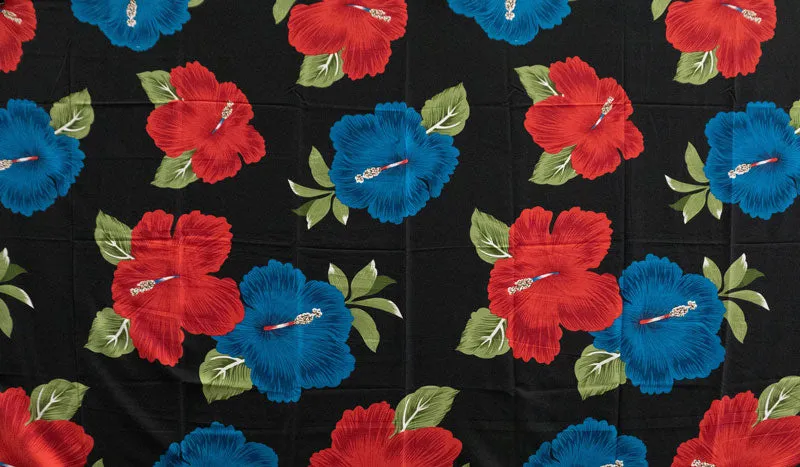 Hibiscus All Over design Sarong