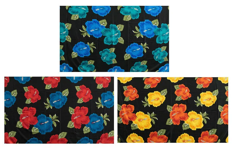 Hibiscus All Over design Sarong