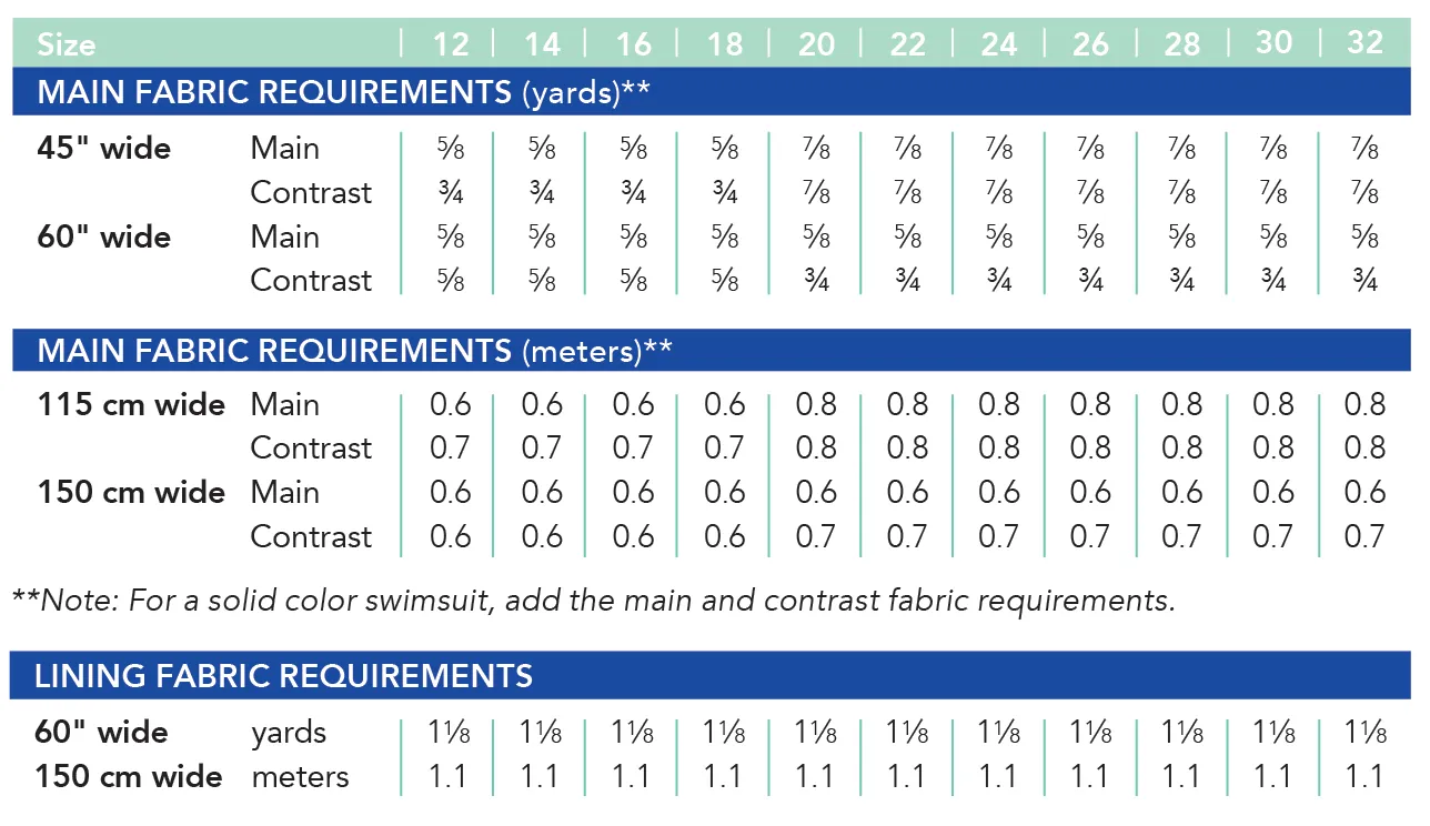 Ipswich Swimsuit 12-32 PDF pattern