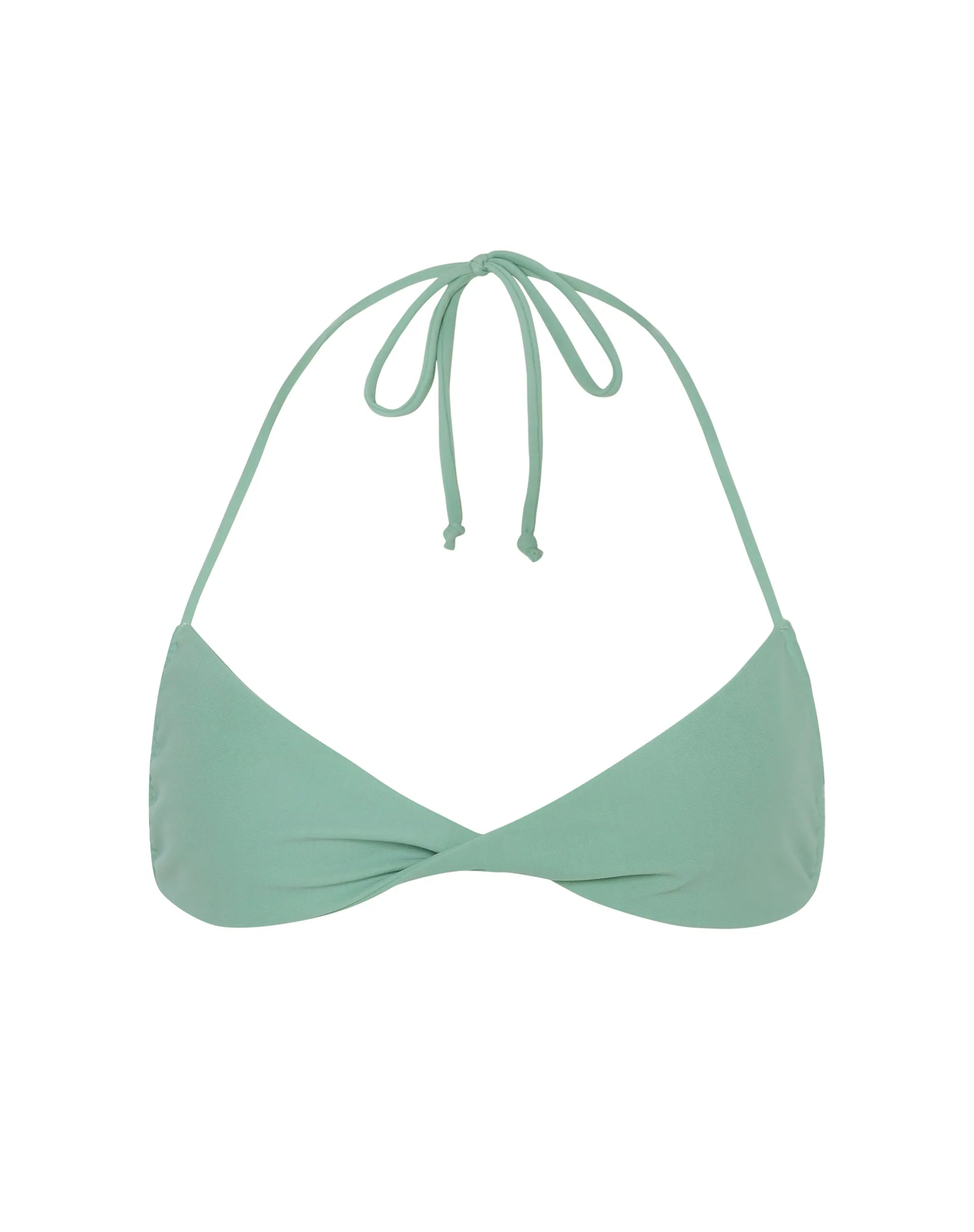 Laufey Bikini Top in Lichen Green