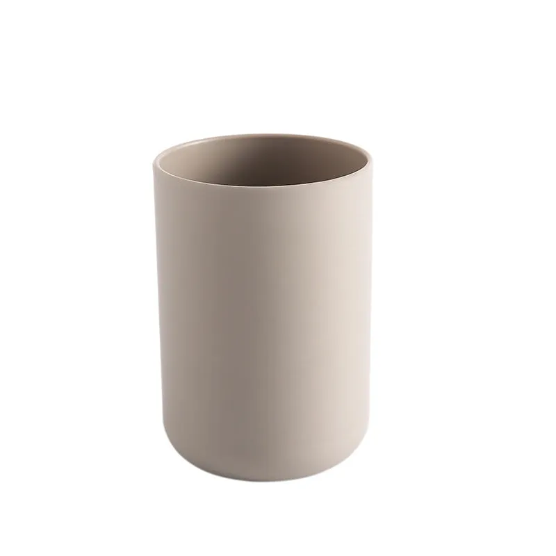 Minimalist Solid Color Plastic Wash Cup, HG0092