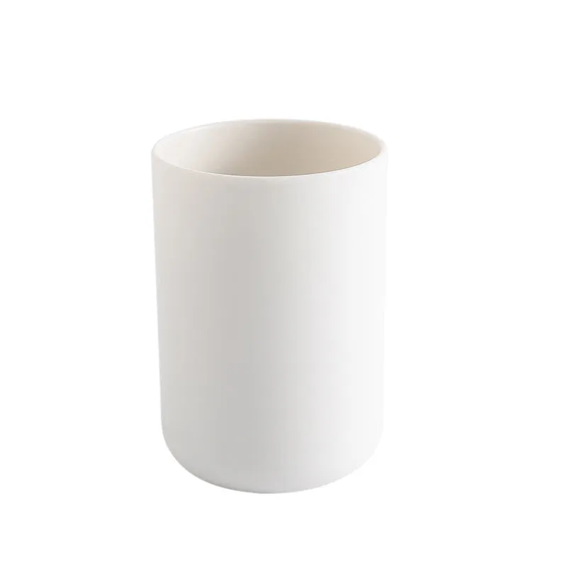 Minimalist Solid Color Plastic Wash Cup, HG0092