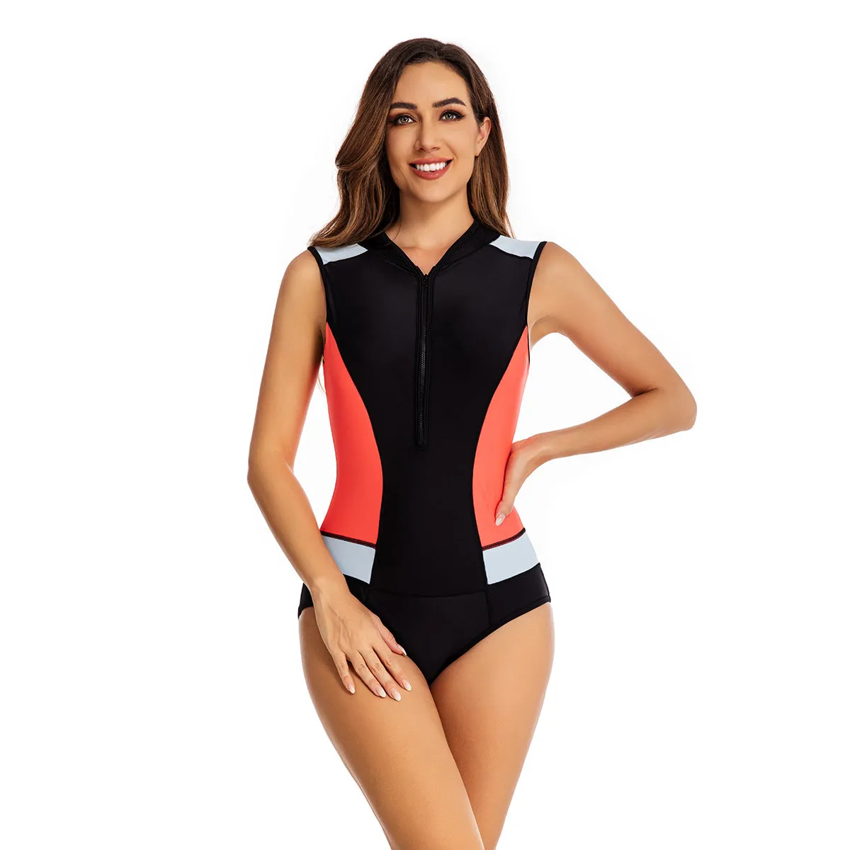 One Piece Surfing Protection Swimwear