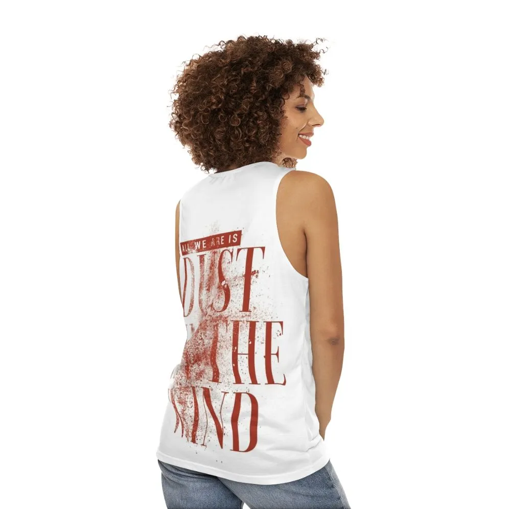 "Dust in the Wind" Unisex Tank Top - Inspired by the Classic Kansas Song Lyrics