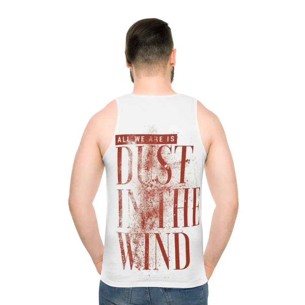 "Dust in the Wind" Unisex Tank Top - Inspired by the Classic Kansas Song Lyrics