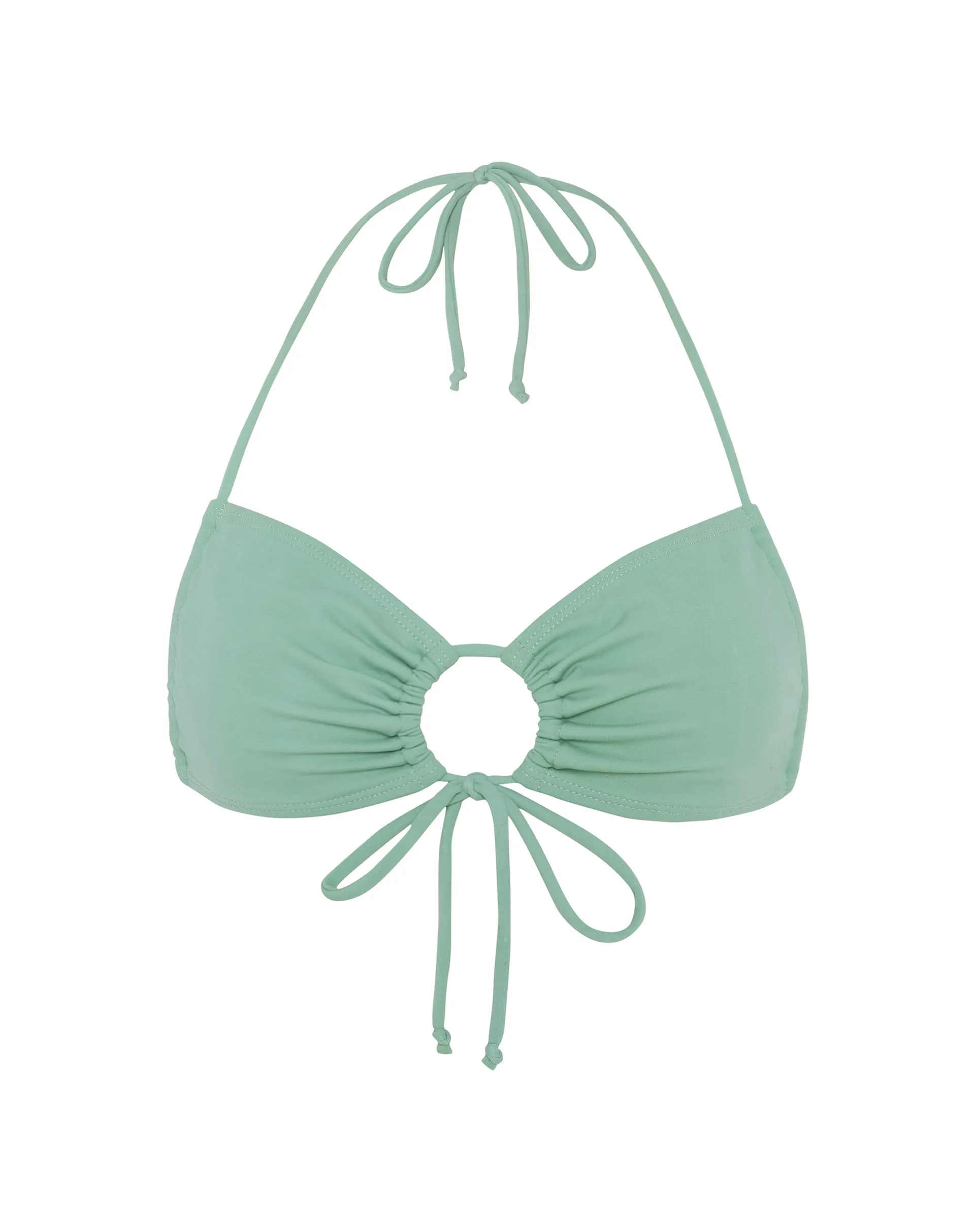 Ricoa Bikini Top in Lichen Green