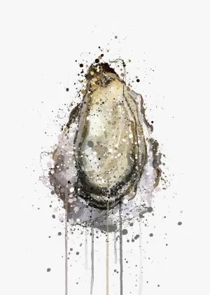 Seafood Wall Art Print 'Oyster'