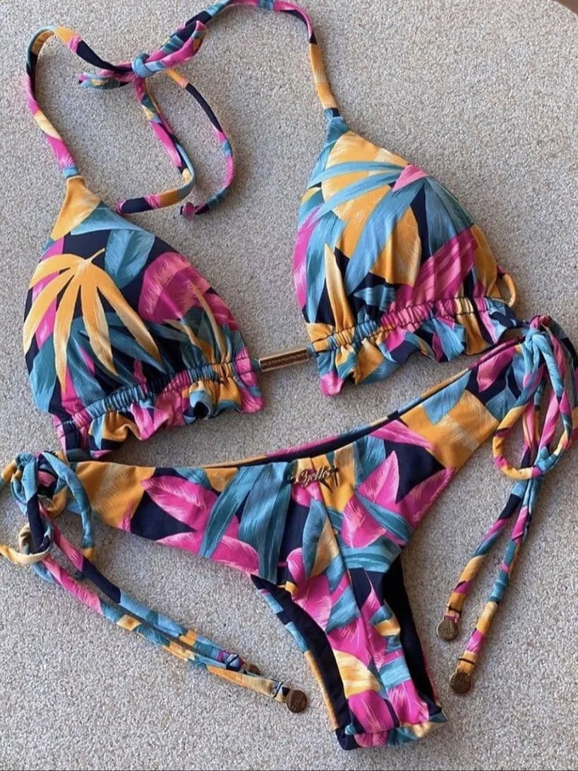 Sexy Push-Up Bikinis - Flattering Low Waist Design with Underwire Support