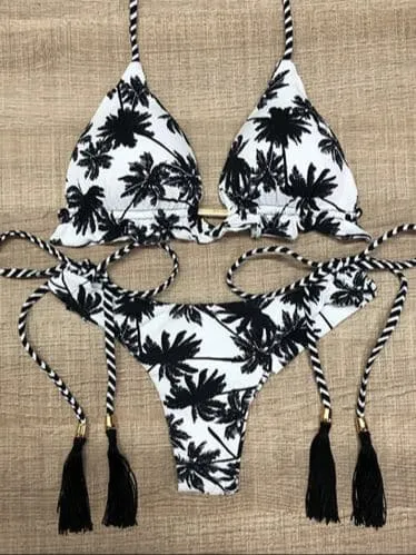 Sexy Push-Up Bikinis - Flattering Low Waist Design with Underwire Support