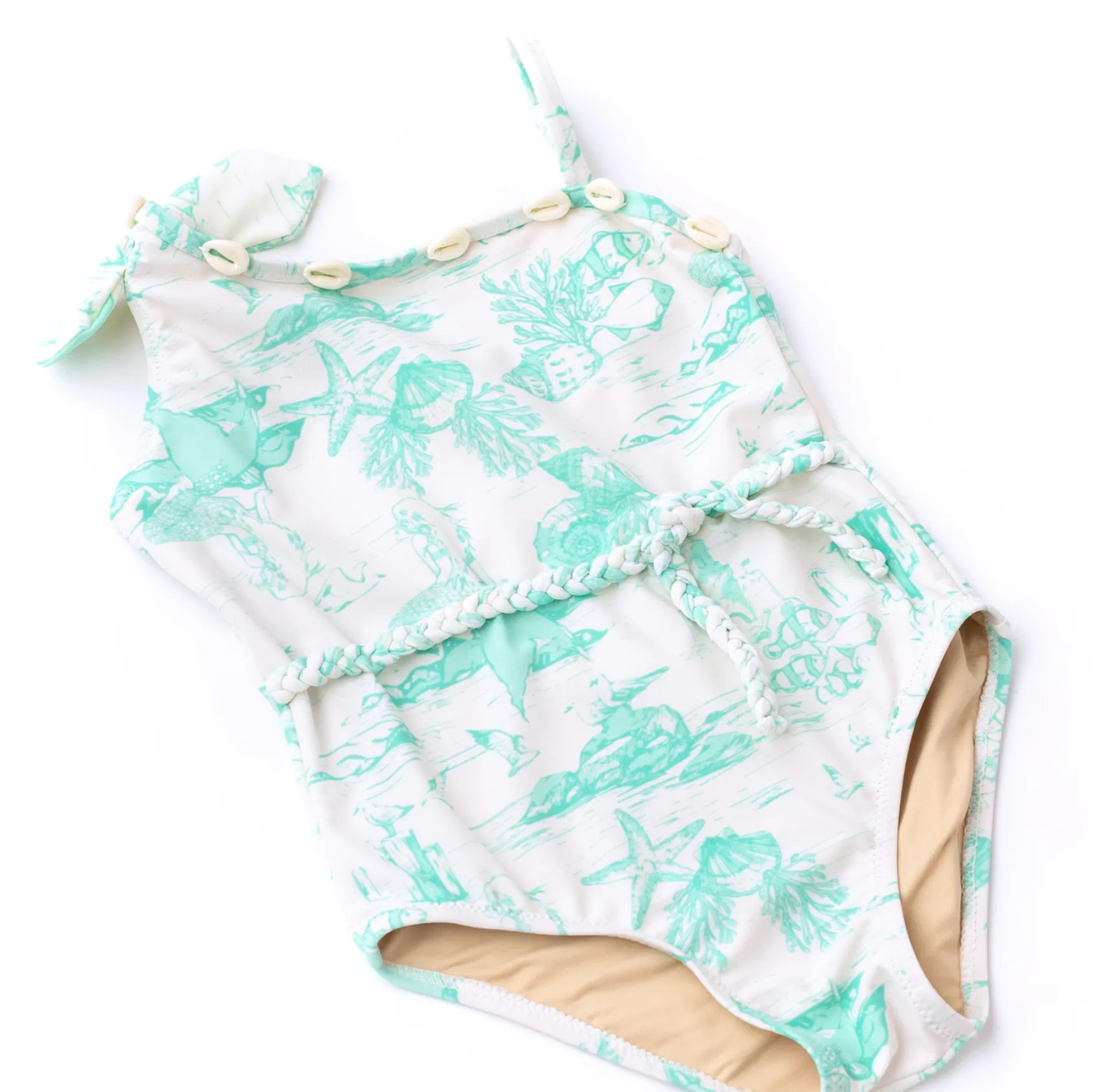 Shell Design Bathing Suit