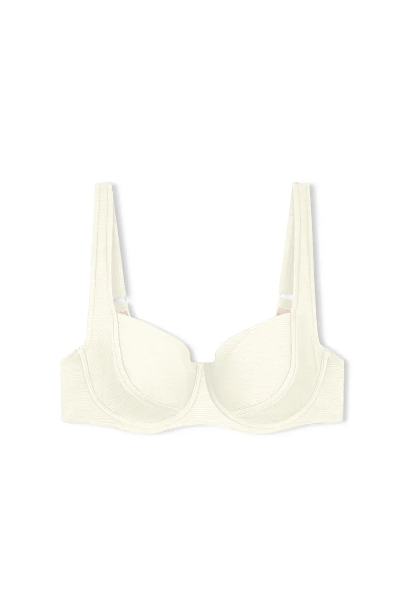 Signature Bra Cup Top - Coconut