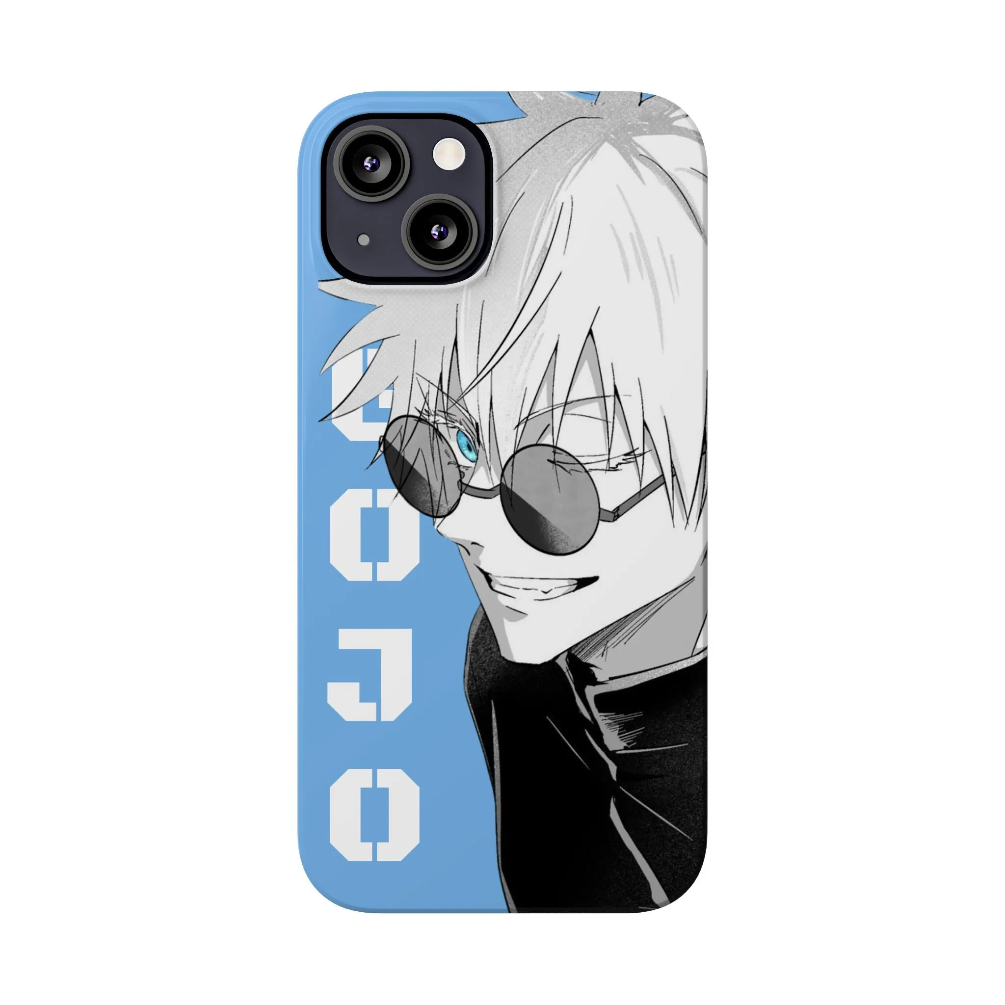 Slim Phone Case - Gojo Satoru Design - Blue