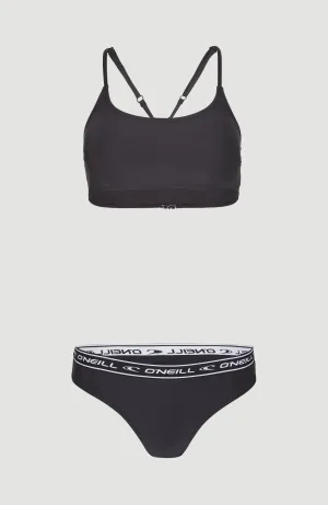 Sport Bralette Bikini Set | Black Out