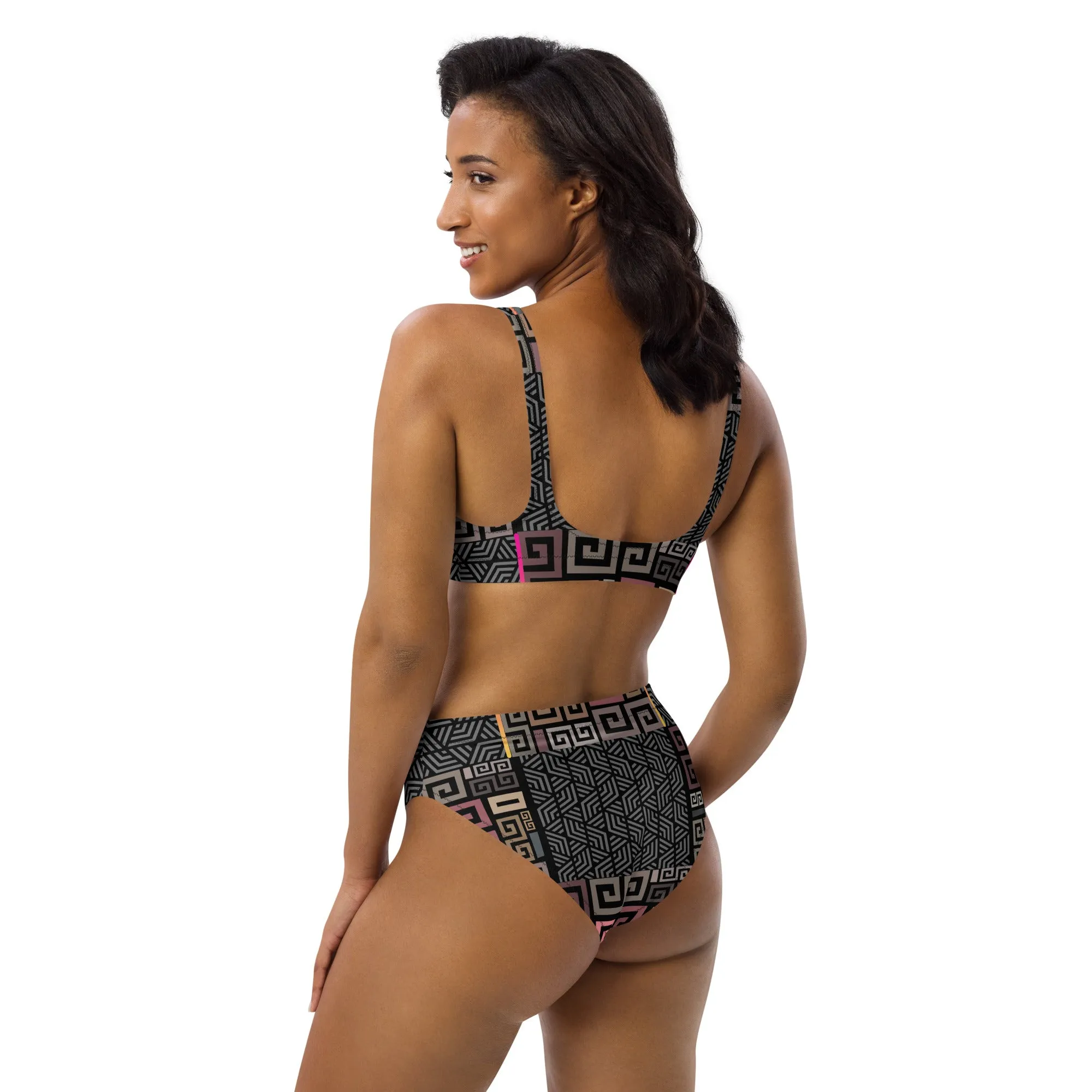 Squared Premium Recycled High-Waisted Bikini