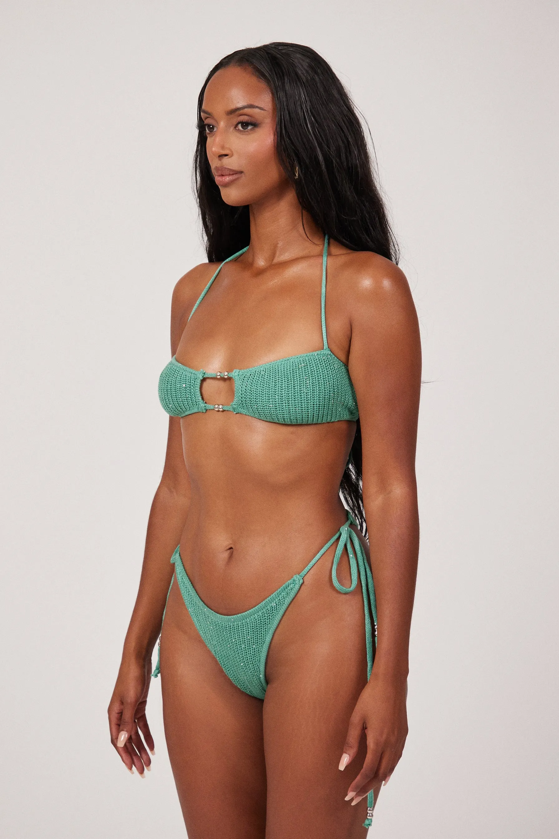 The Acephie Bikini in Teal