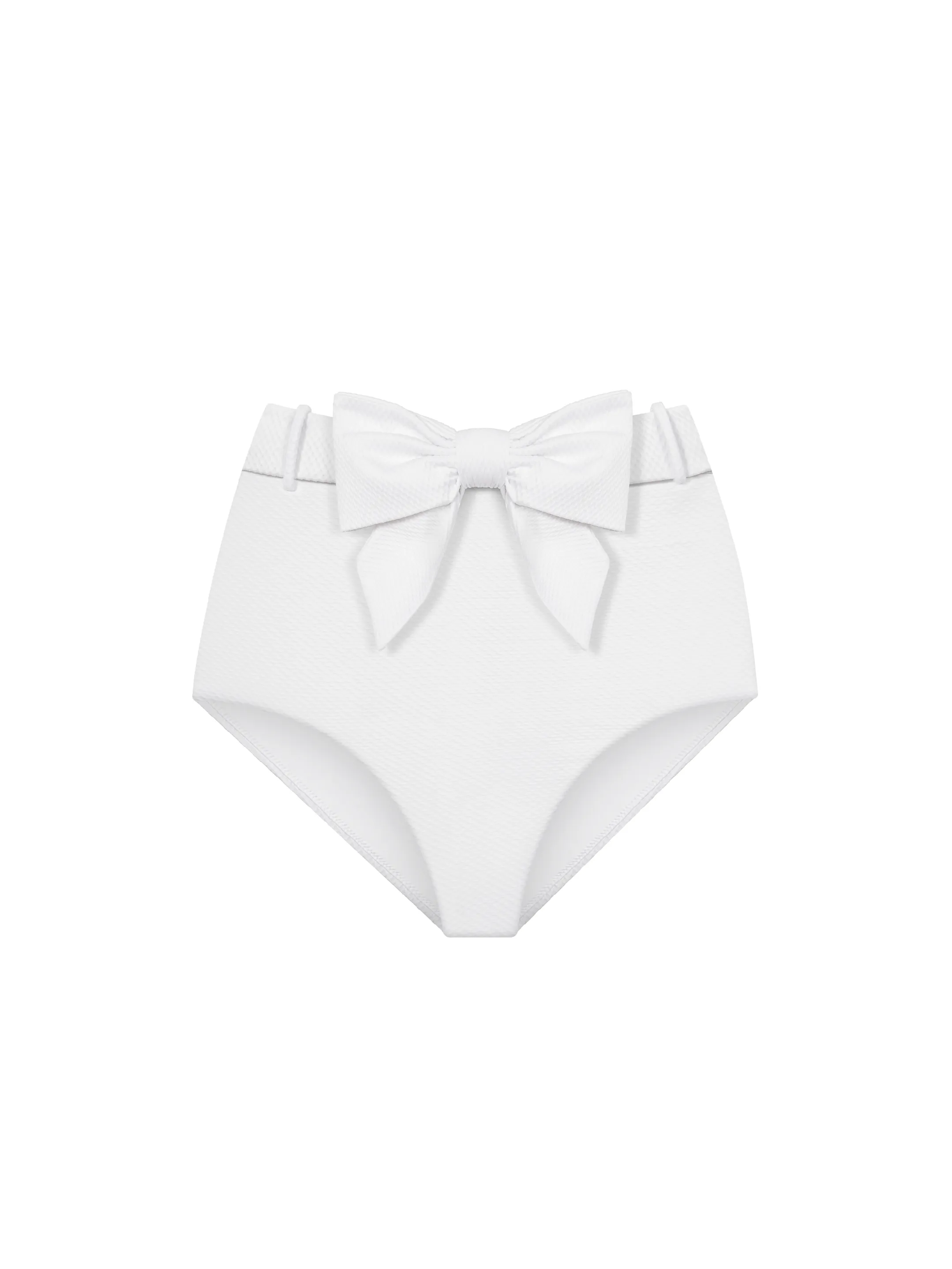 The Bow Brief - Ivory Honeycomb