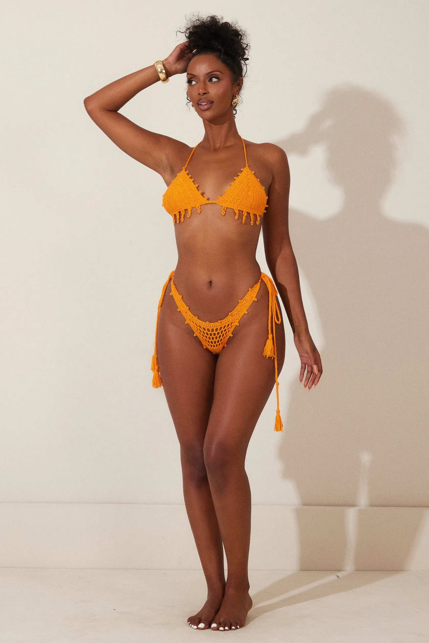 The Crochet Bikini - Orange 