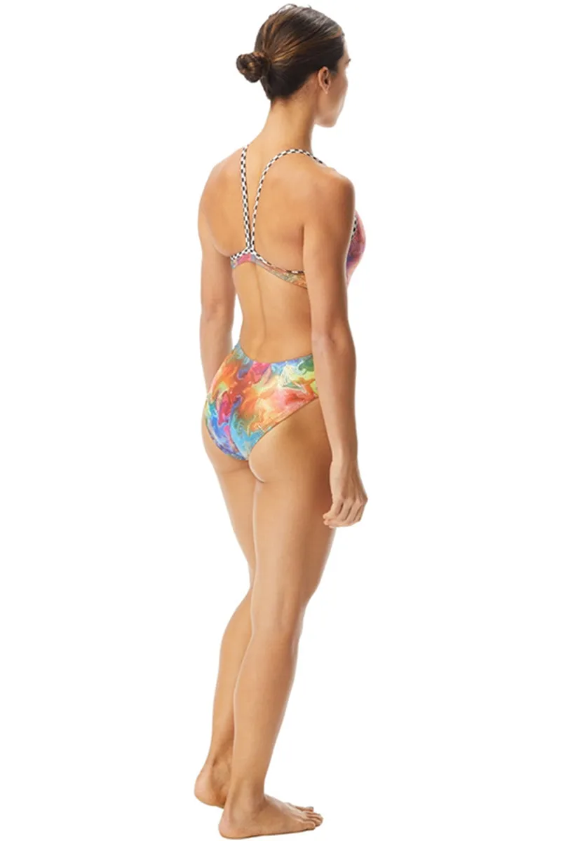 The Finals Funnies - Dancing Queen Foil Wingback Swimsuit