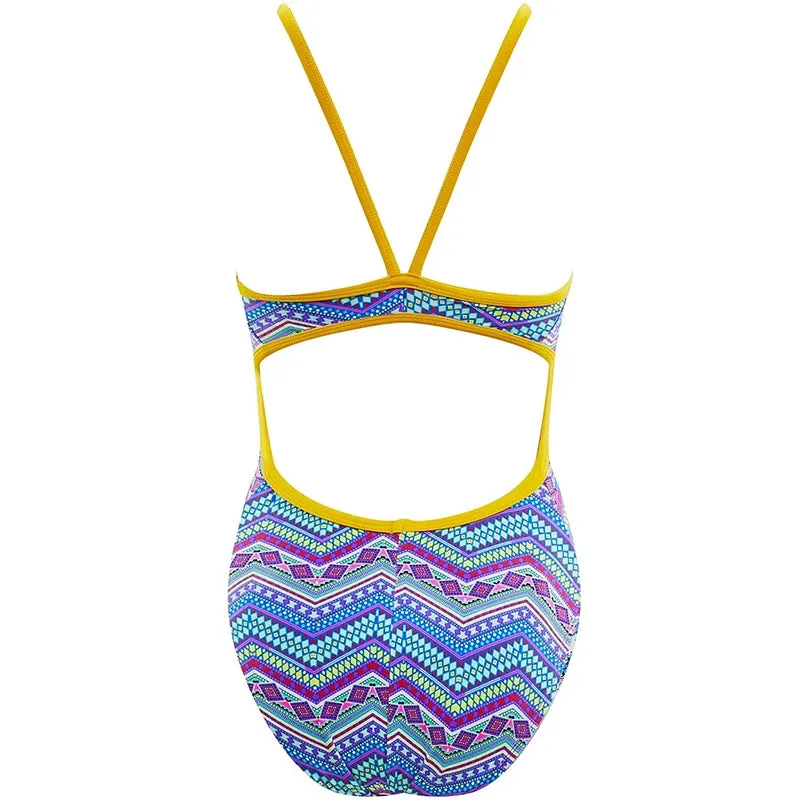 The Finals Funnies - Tribe Vibe Flutterback Swimsuit