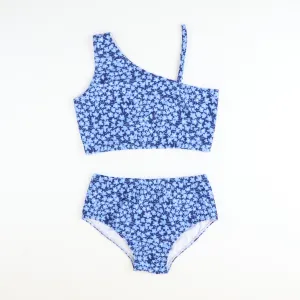 Two-Piece Swimsuit - Blue Mountain Beach Floral